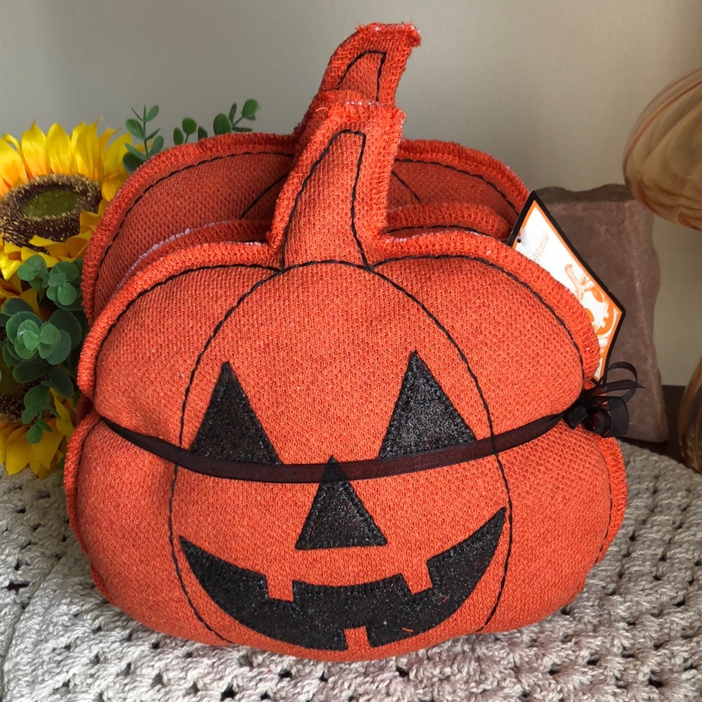 Jack O Lantern Pumpkin Halloween Accent Pillows Home Decor